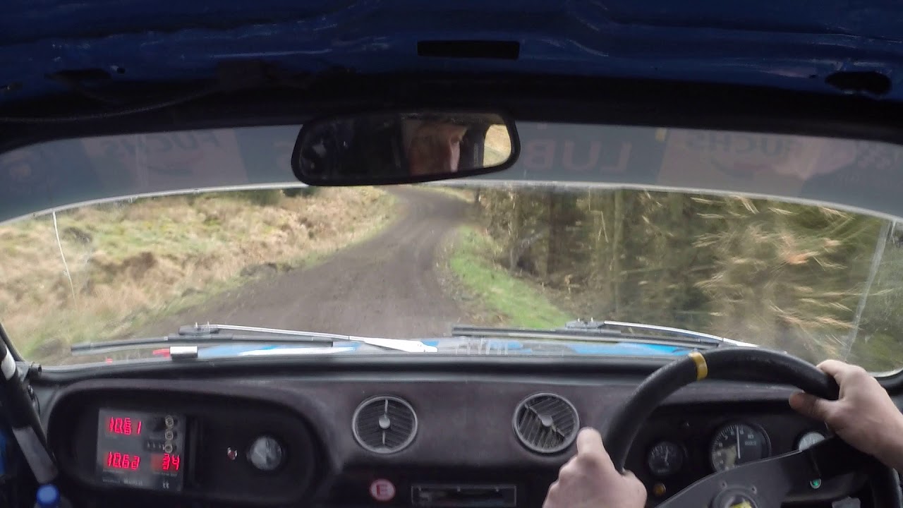 2018 PIRELLI RALLY IN CAR MARK HOLMES CRAIG SIMKISS BHRC