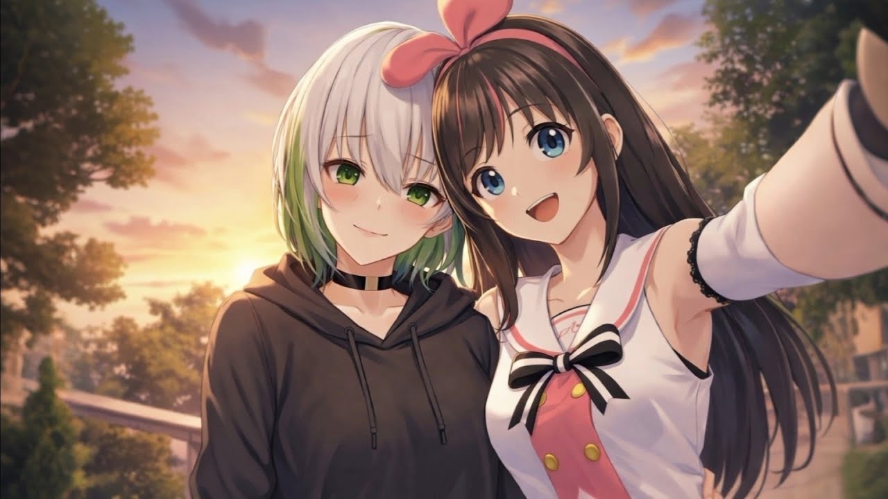 QUEM É KIZUNA AI A ÍCONE DA INTERNET VTUBER NO FORTNITE