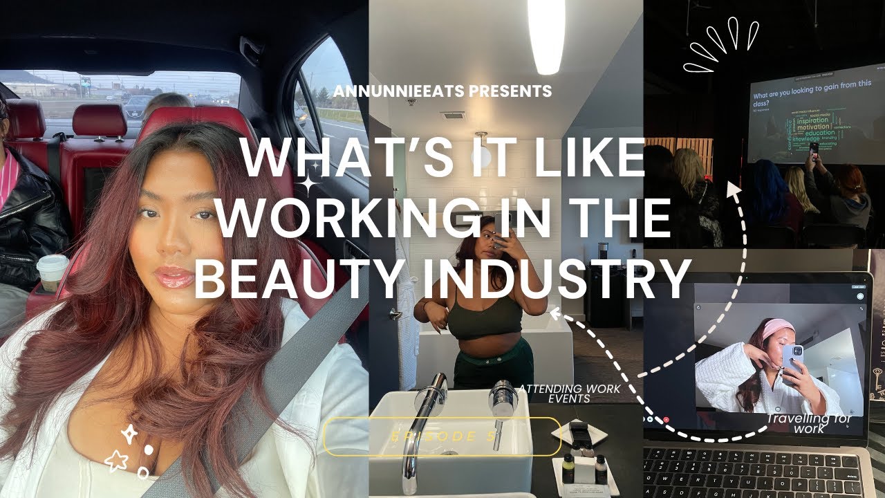 Life of a Corporate Baddie in the Beauty Industry...| Work Travels, Attending industry events..