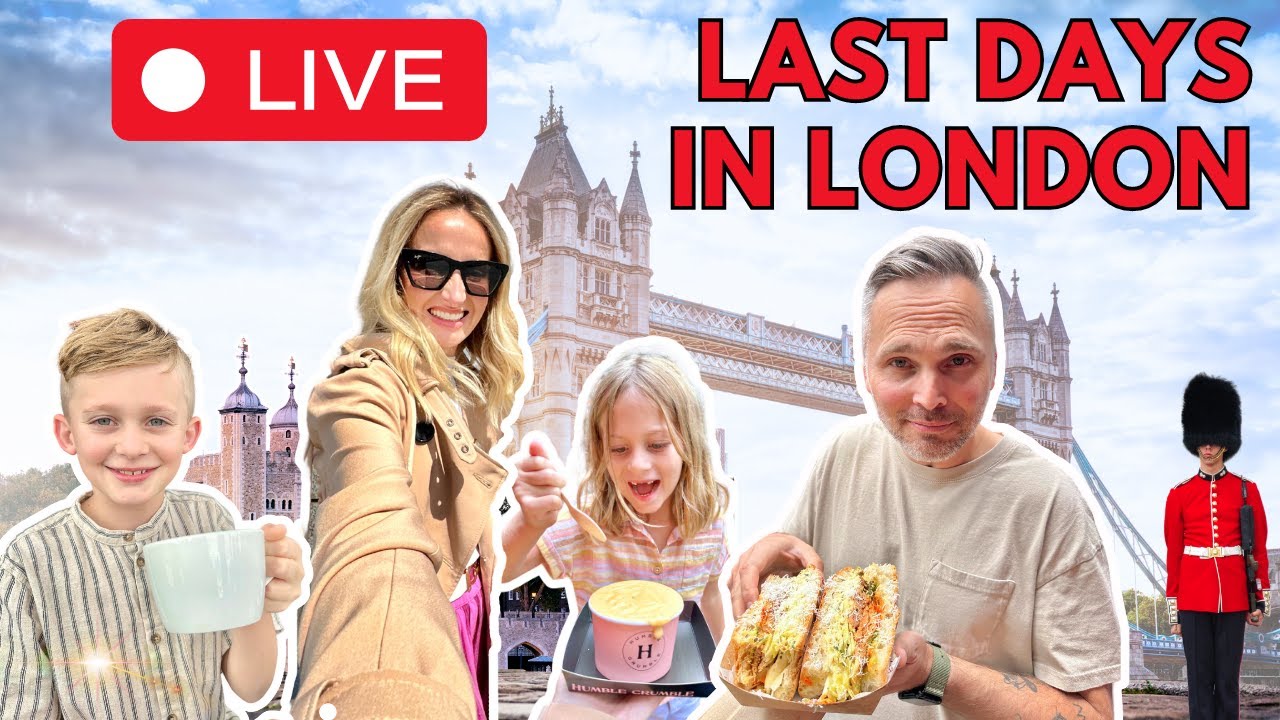 Last Days in London: Part Three | Towers, Bridges, Borough Market Eats & the Neverland Tea | Vlog