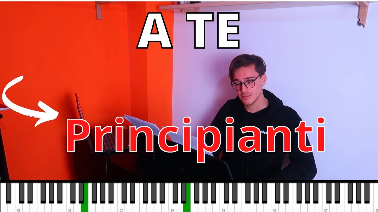 A Te (Jovanotti) | Tutorial COMPLETO e DETTAGLIATO solo per Principianti.