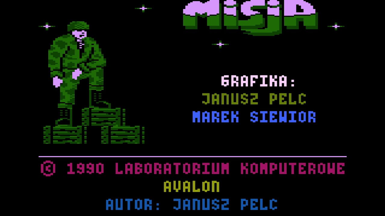 Misja (Atari XL/XE) FULL GAME