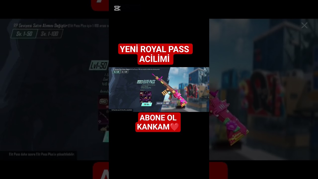 YENİ ROYAL PASS 🔥#pubgmobile #pubg #azoxl #bugmi #gaming #royallpass