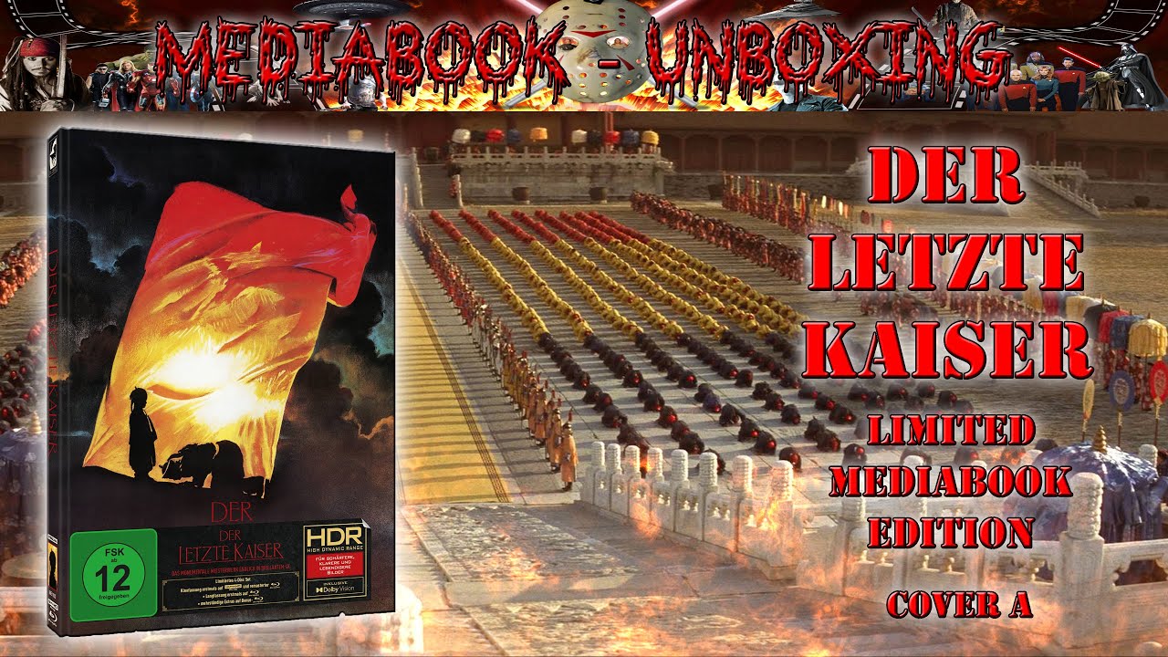 Unboxing - DER LETZE KAISER - Mediabook - Cover A