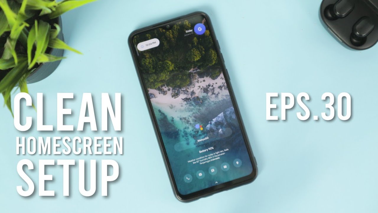 Nova Launcher Setup #30 - Clean & Minimalist