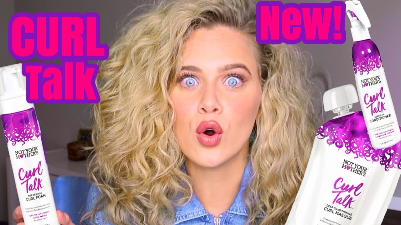 😱 CHEAP, NEW NOT YOUR MOTHER'S CURL TALK LINE | IN DEPTH REVIEW