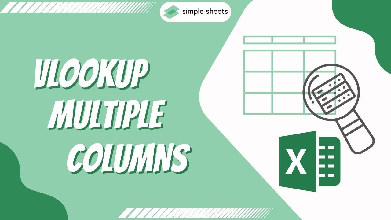 🔹 VLOOKUP with Columns Function Syntax
