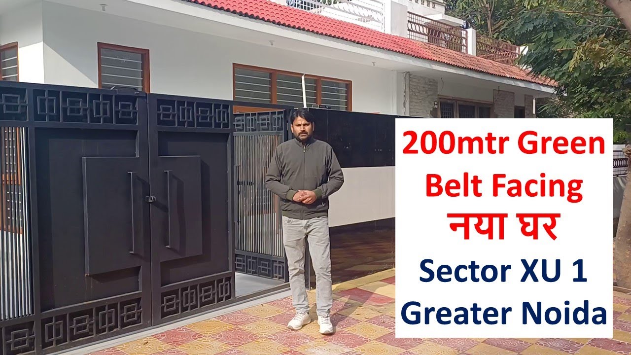 200mtr Green Belt Facingनया घरSector XU 1Greater Noida 8743932519
