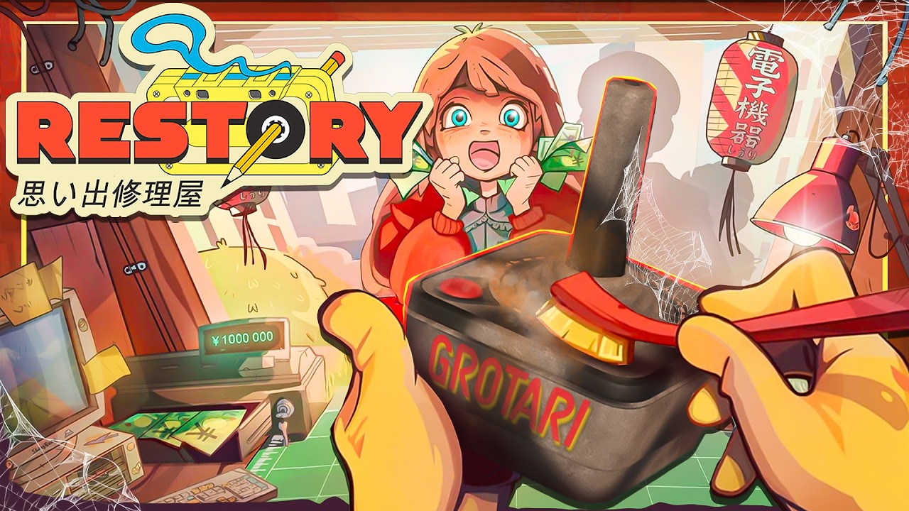 RESTORY (Alpha Test) 1/2 🪛 Im Japan der 90er cozy am Atari schrauben!