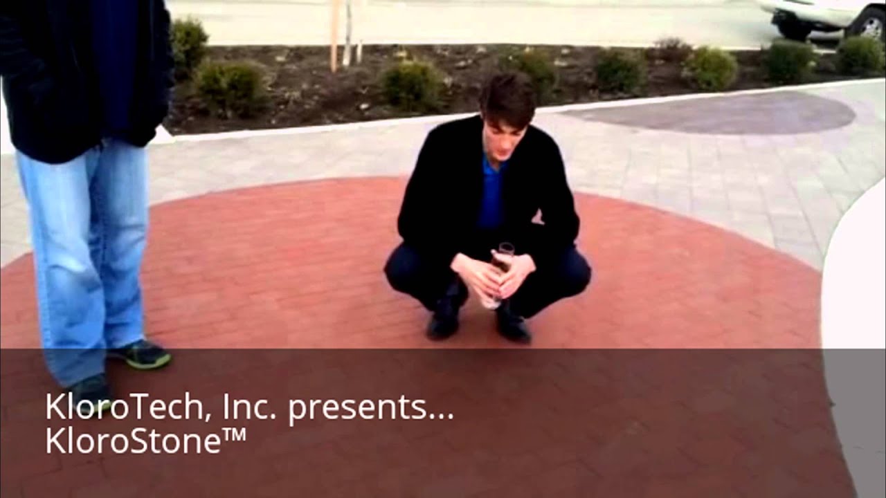 KloroStone&trade; Micro-porous Pavers