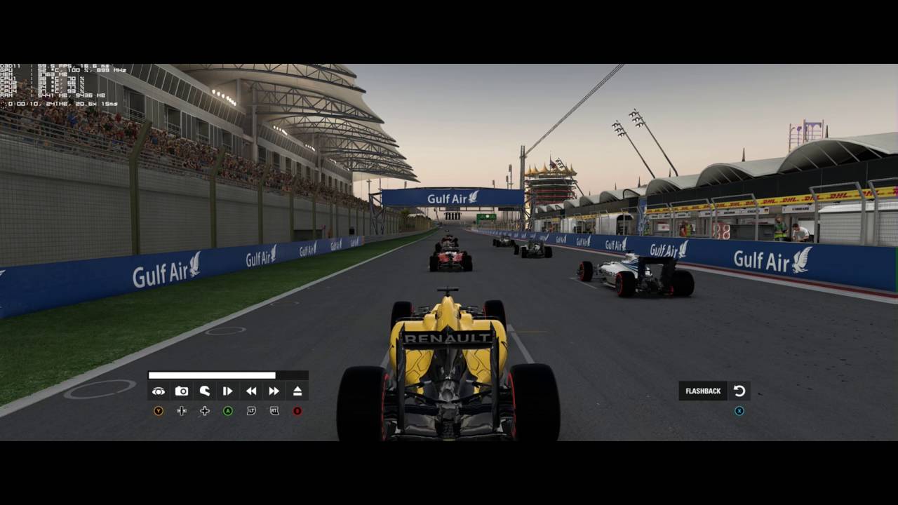 F1 2016 , formation lap never ends