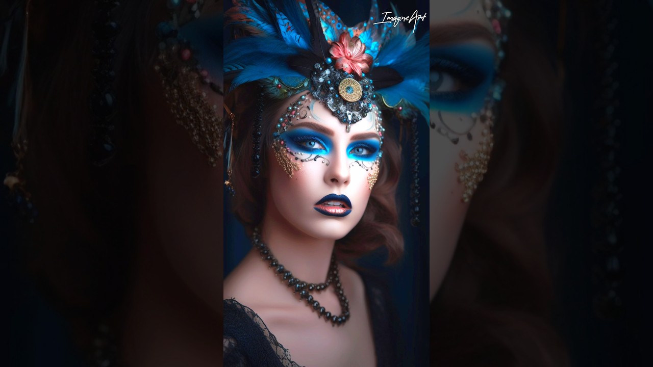Masquerade Makeup | AI Art