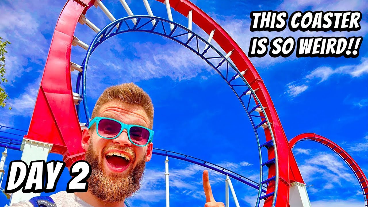 I Rode the WEIRDEST Roller Coaster in TEXAS at Wonderland - Amarillo, Texas
