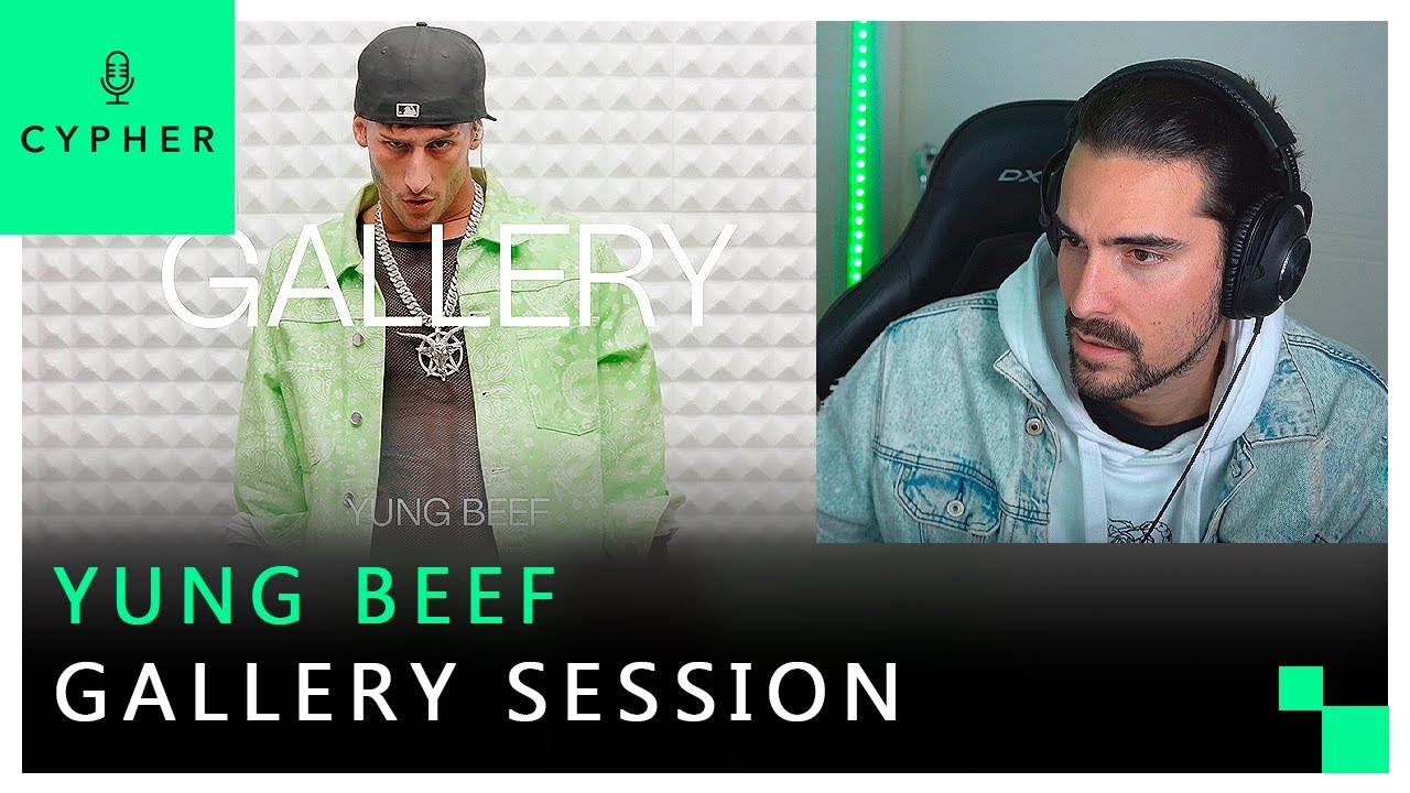 REACCIÓN a Yung Beef - Las Prendas (Remix) | GALLERY SESSION