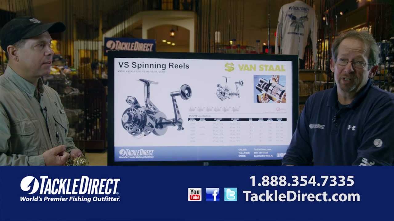 Van Staal VS100 and VS150 Spinning Reels at TackleDirect