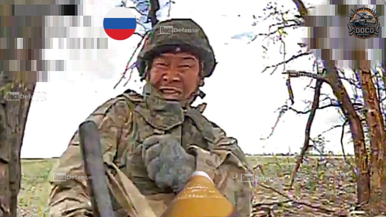 Ukrainian FPV Drone Targets Clearly Visible Russian Soldiers In Fierce Battlefield