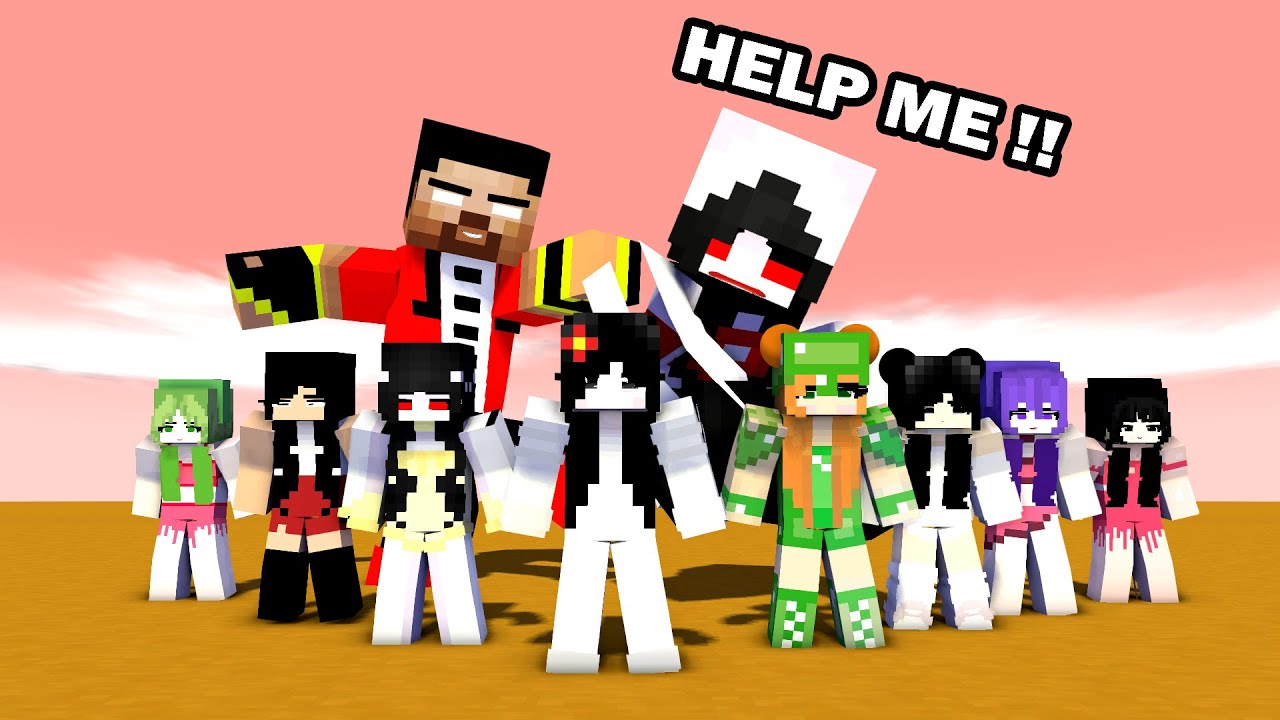 Садако, Руми и друзья: величайшее испытание #minecraft #animation #challenge