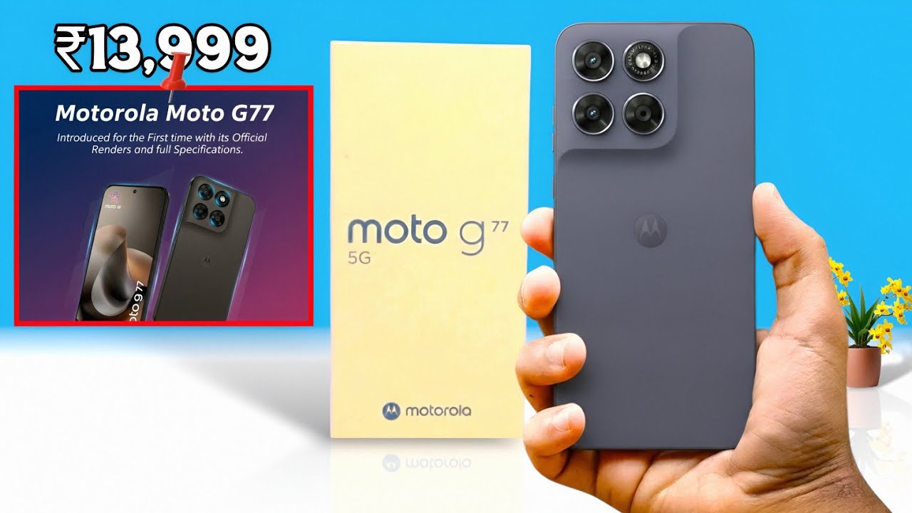 Moto G77 Unboxing & Launch Date in India | Moto G77 5G Review & Price in India | Moto G77 Bgmi Test