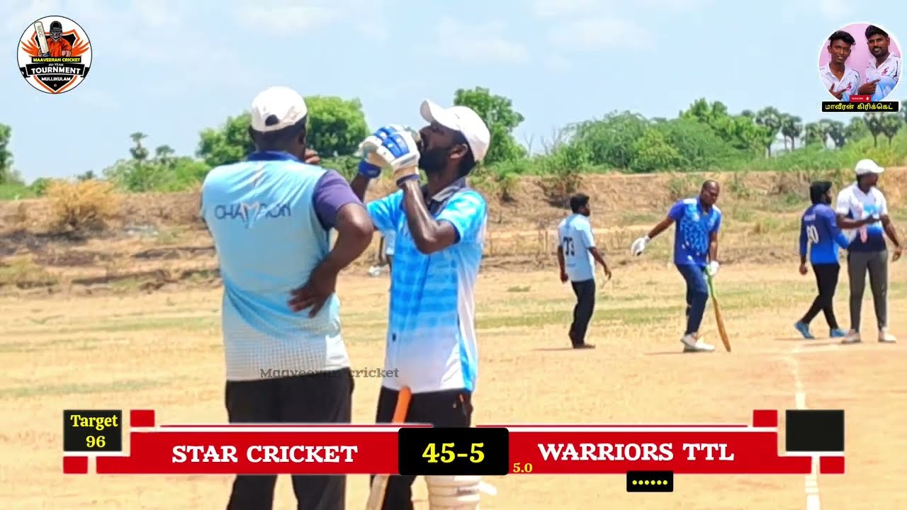 இந்த வருடத்தின் (2025) மிகச்சிறந்த போட்டி | உண்மையான 🔥 WARRIORS vs STAR CRICKET✨️ வடபட்டி | #semi