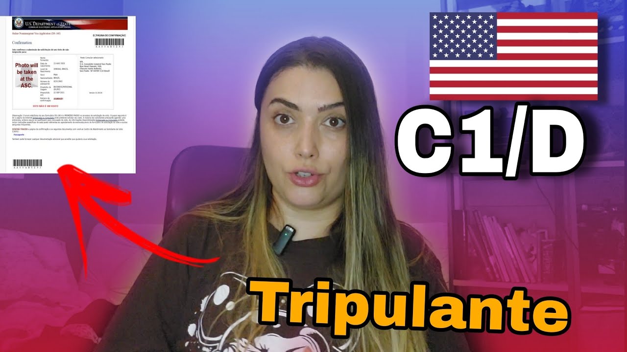 VISTO AMERICANO C1D para TRIPULANTE DE CRUZEIRO COMO EU FIZ? #foryou #vistoamericano #emprego #C1D