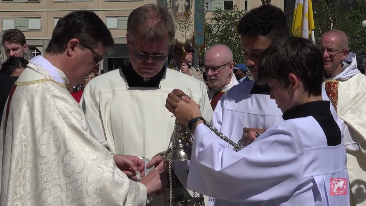Corpus Christi in Stockholm, Sweden