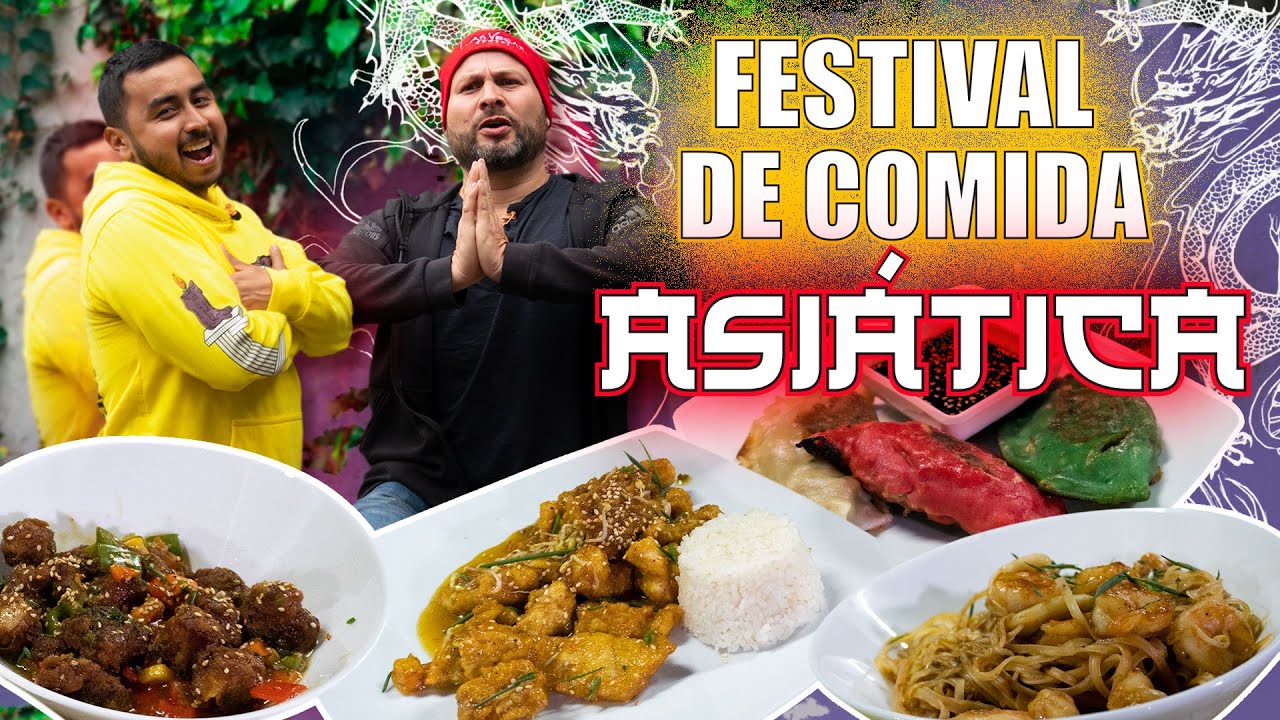 FESTIVAL de comida ASI&Aacute;TICA. Combo Insaciables para 2 personas por  $45.000