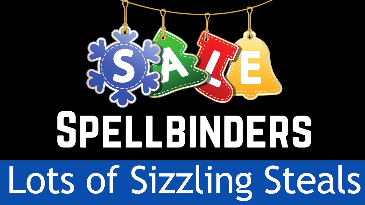 Lots of Crafty Steals! FIRE SALE at Spellbinders 