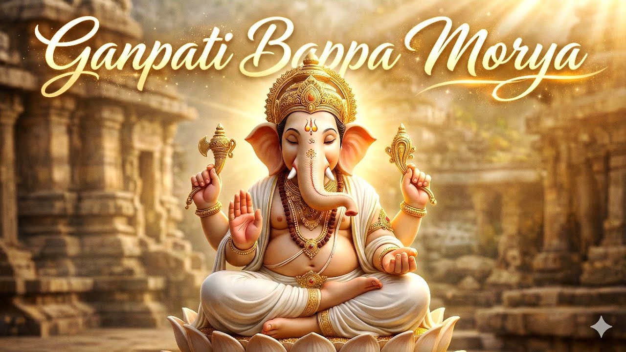 सबसे प्यारा गणेश भजन 🕉️ Ganpati Bappa Morya 3D Song | Little Ganesha Cute Dance 2026 #ganesh.....