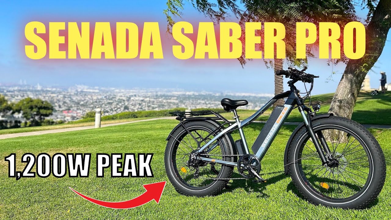 This E-Bike is an Utility BUDGET BEAST! | Senada Saber Pro Review