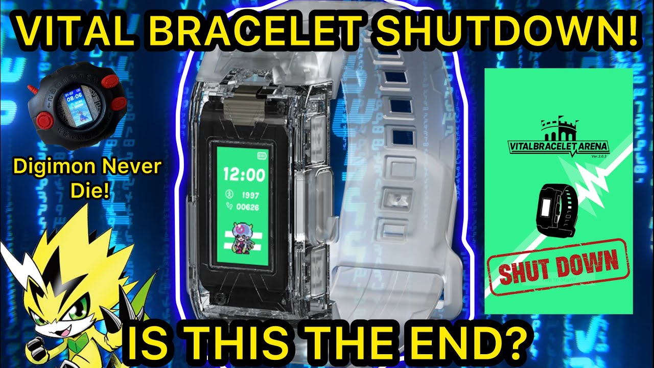 Is This The Official Death Of The Vital Bracelet? VB Arena Shutdown! #digimon #vitalbracelet