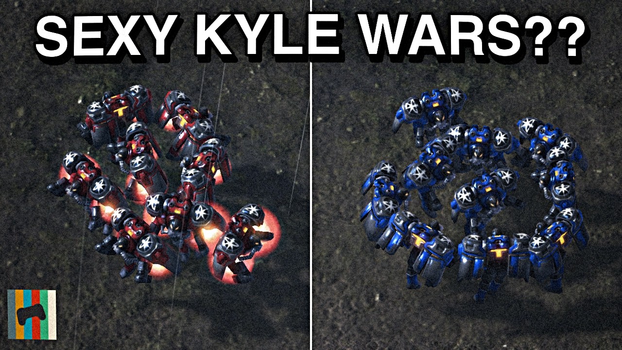Провалятся ли &laquo;сырные&raquo; стратегии? &mdash; Sexy Kyle's против Sexy Kyle's &mdash; Starcraft 2 &mdash; LAGTV