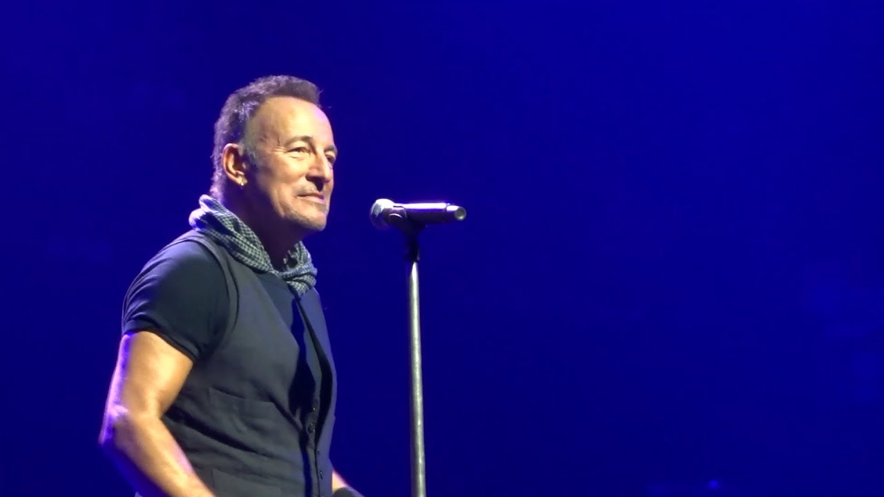 Bruce Springsteen I Wanna Marry You Paris 13th July 2016