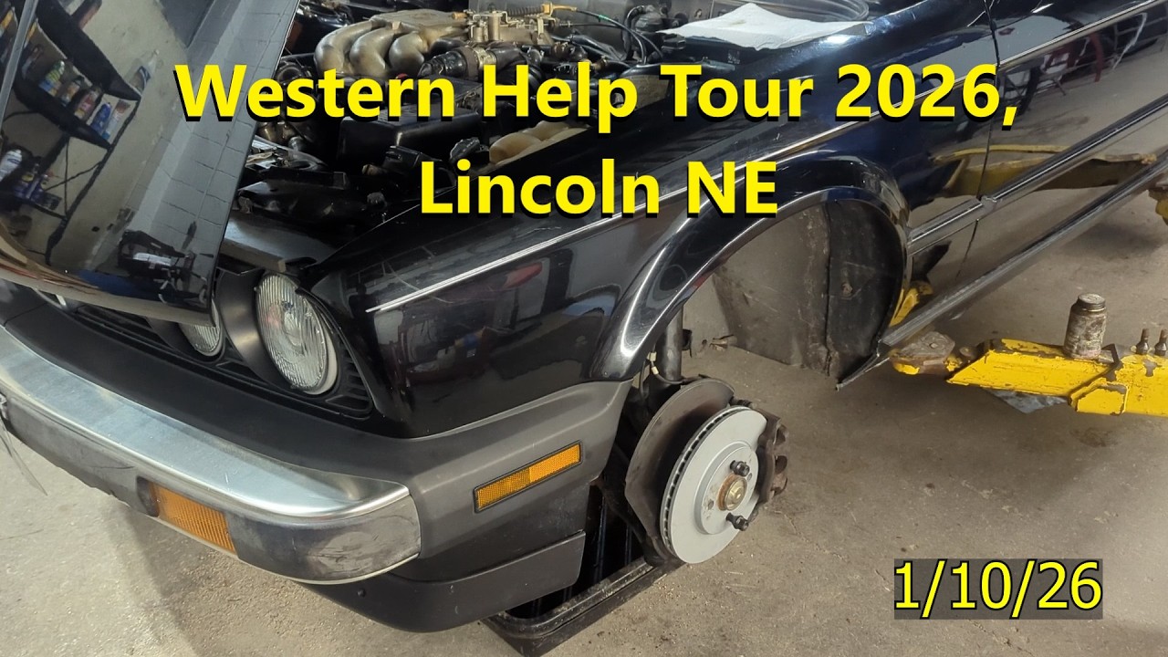 West cost help tour 2026,Lincoln BMW M30 restoration. Rear shocks, odometer, fuel sending units.