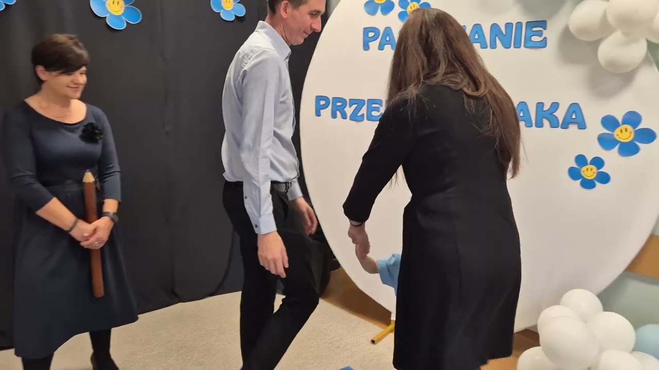 Pasowanie na przedszkolaka - Niezapominajki 💙