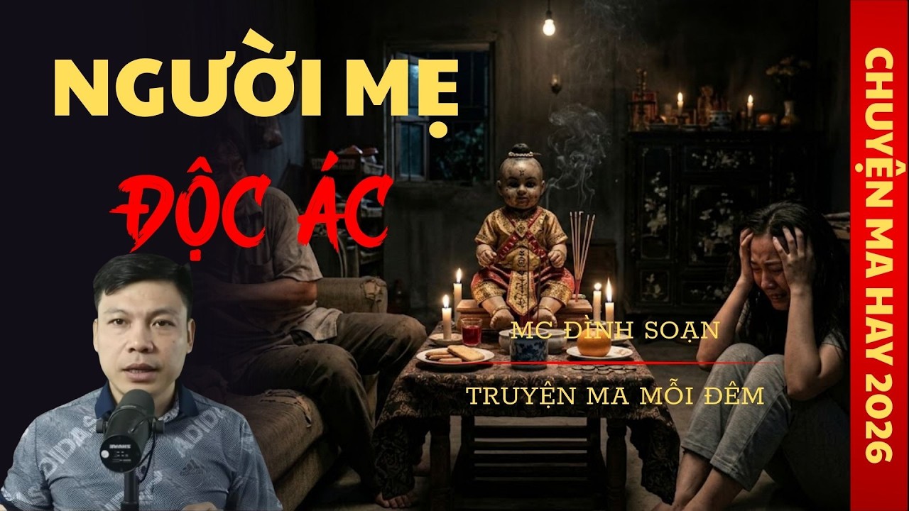 TRUYỆN MA ĐÌNH SOẠN : NGƯỜI MẸ ĐỘC ÁC / CHUYỆN MA ĐÌNH SOẠN KỂ SỢ