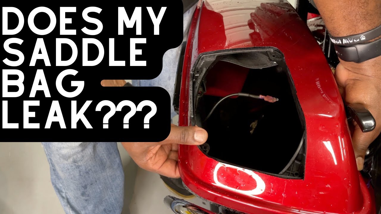 Leaking Saddle Bag Troubleshooting