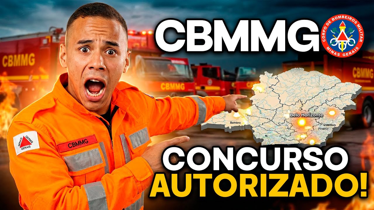 AUTORIZADO NOVO CONCURSO DO CBMMG