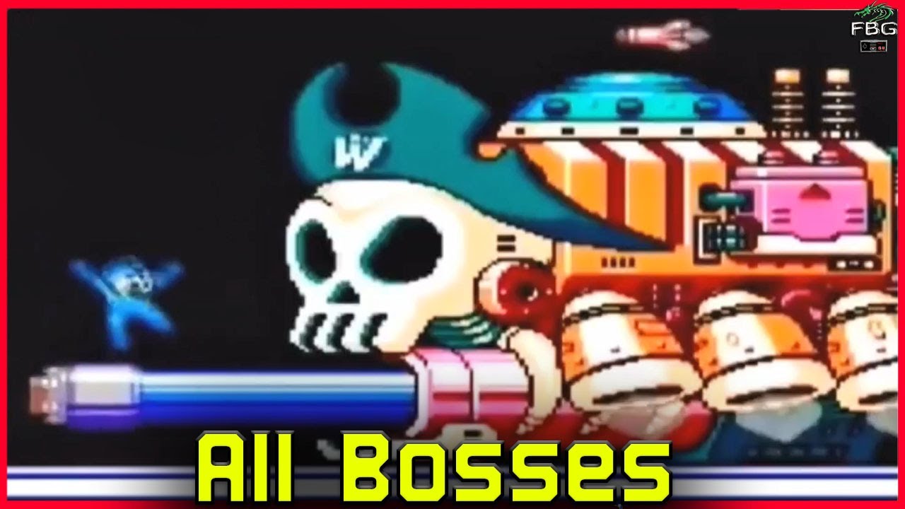 Mega Man 10 - All Bosses