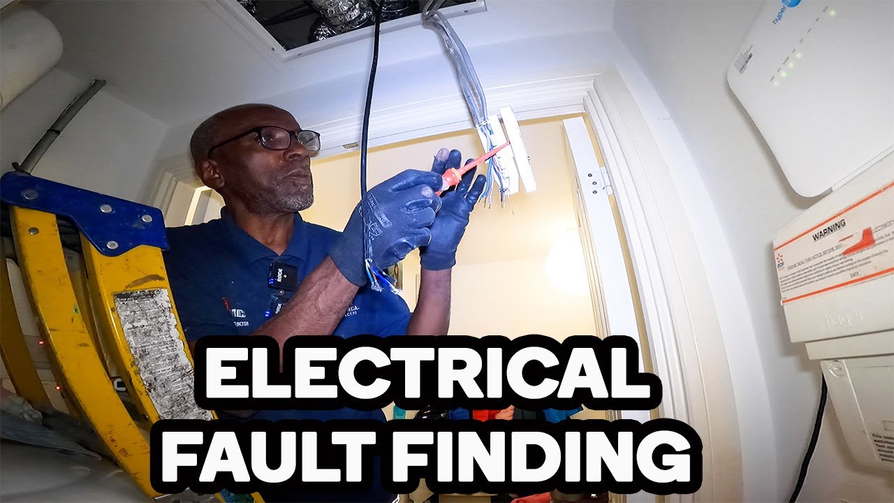Electrical Fault Finding In A DODGY New Build | Electrician In London Vlog