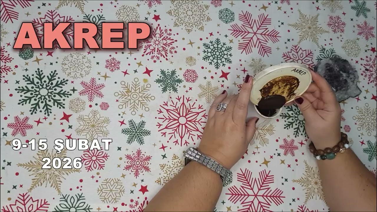 AKREP BURCU 9-15 Şubat Kahve Falı