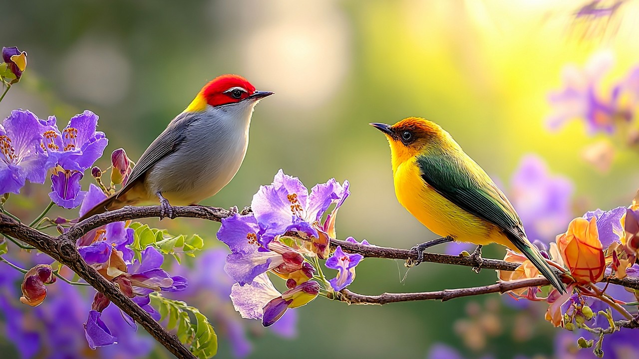 ✨ Peaceful Piano Melodies and Spring Birds – Perfect for Relaxation and Mental Clarity ☘️