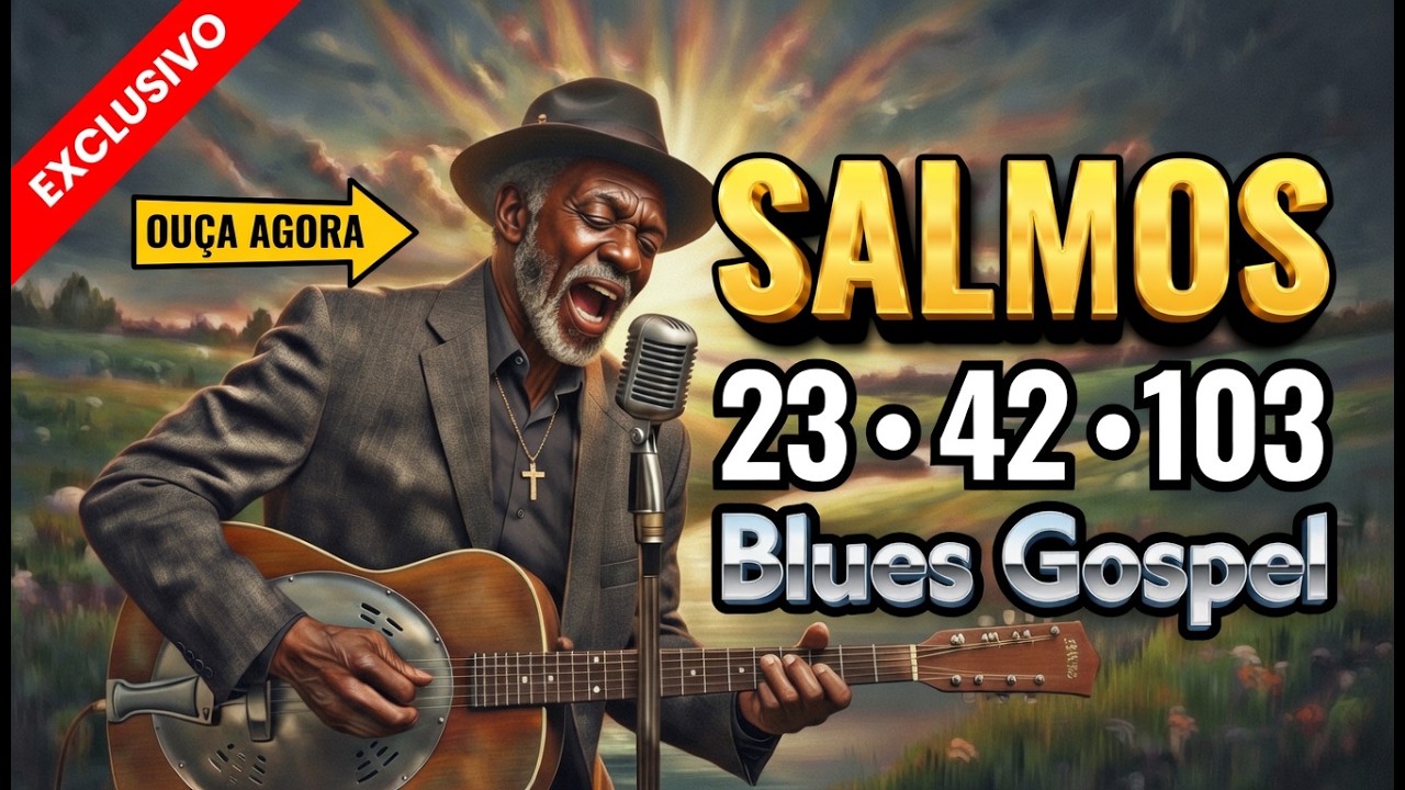 Bendize, ó minha alma” – Blues Gospel dos Salmos que Tocam o Coração #salmo23 #osenhoremeupastor