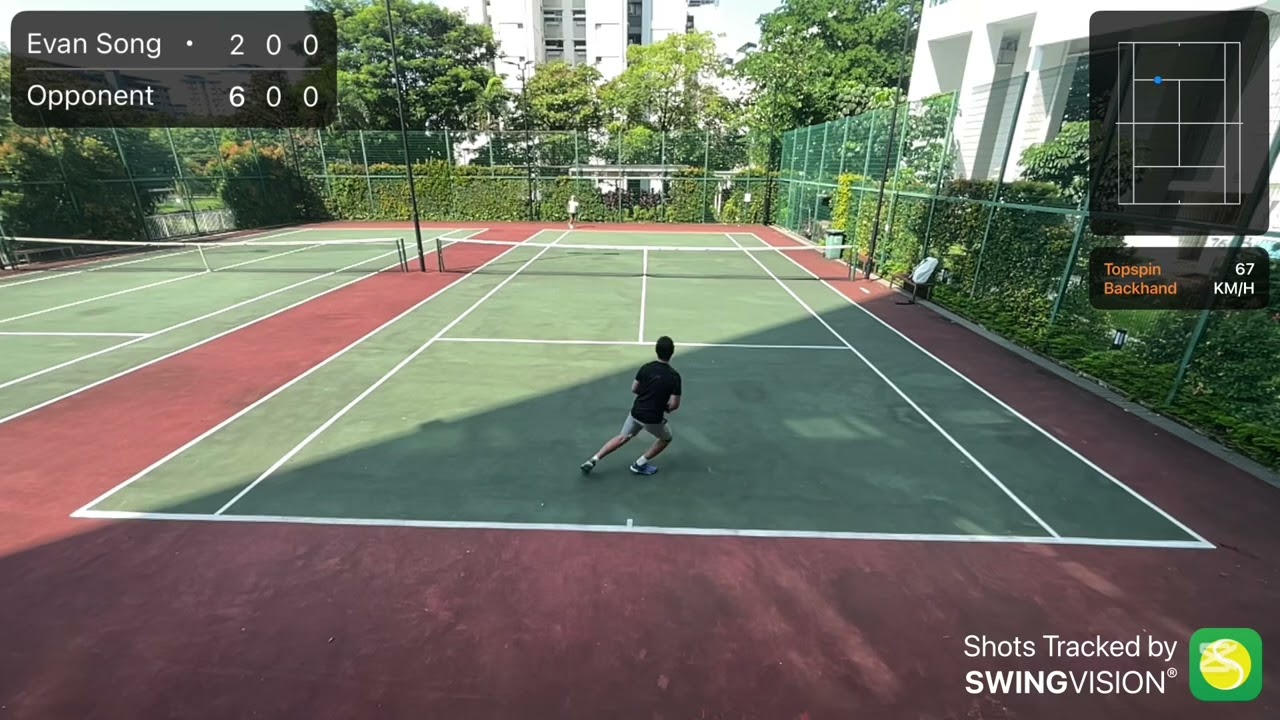 4.0 Singles Match: Brutal hot weather match amidst rainy season (Clement, 4.0)