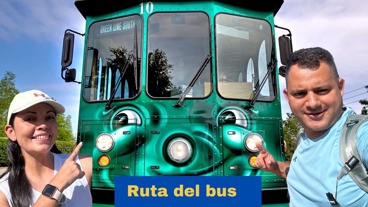 I ride trolley orlando florida recorrido del bus