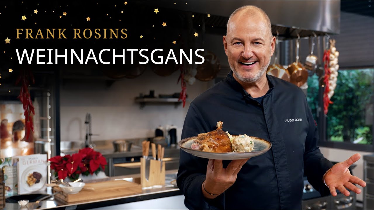 Frank Rosin's Weihnachtsgans mit Semmelkn&ouml;del & Rahmwirsing