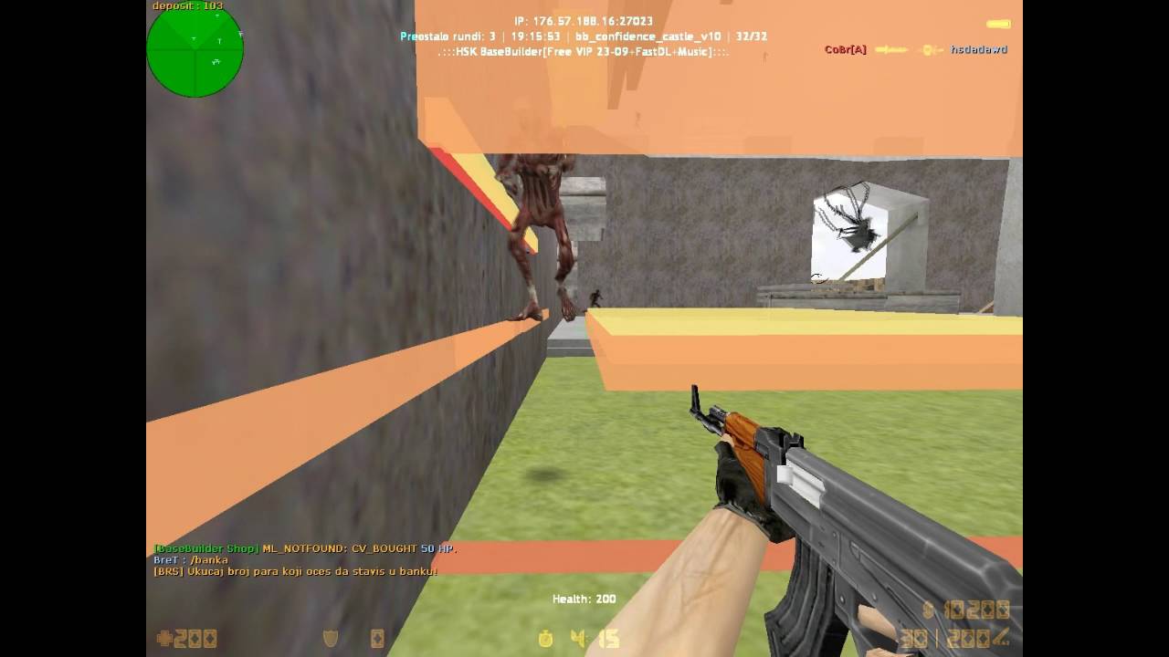 Cs 1.6 |  Base Builder Mod | Fake Hole Base |