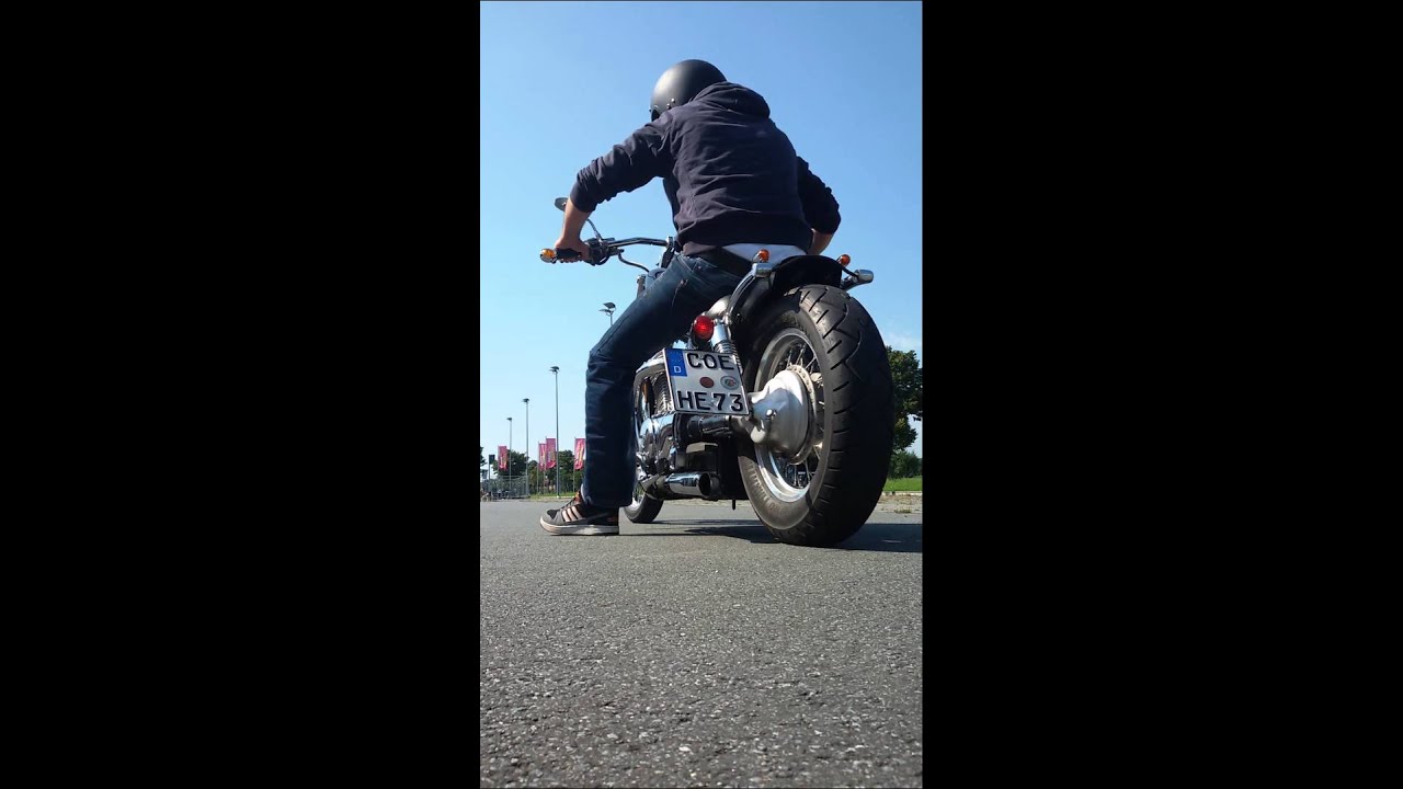 Suzuki Intruder 750 Burnout Drift Drag Racer Hardcore