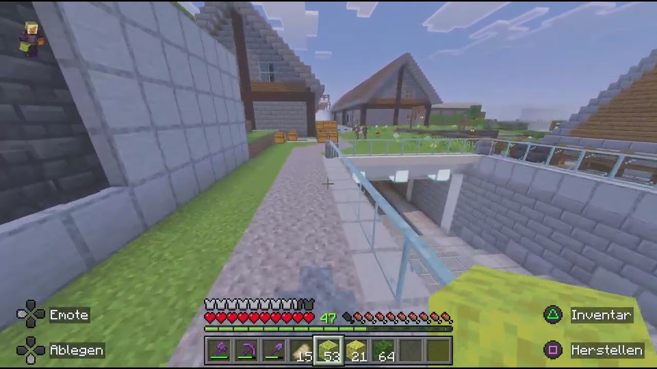 Die Fläche weiter umbauen  Minecraft Projekt #1766 Minecraft Deutsch