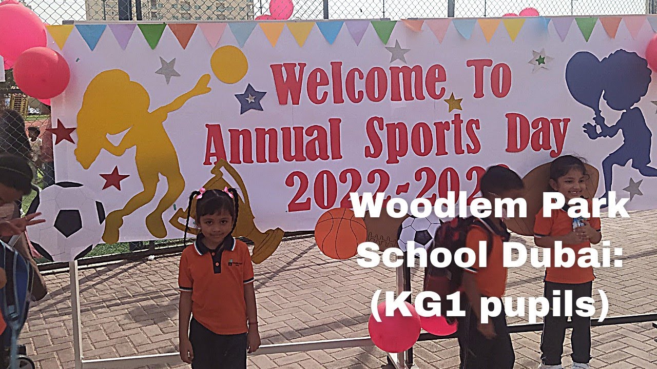 Woodlem Park School Dubai Annual Sports Day('22-'23) - KG1 pupils