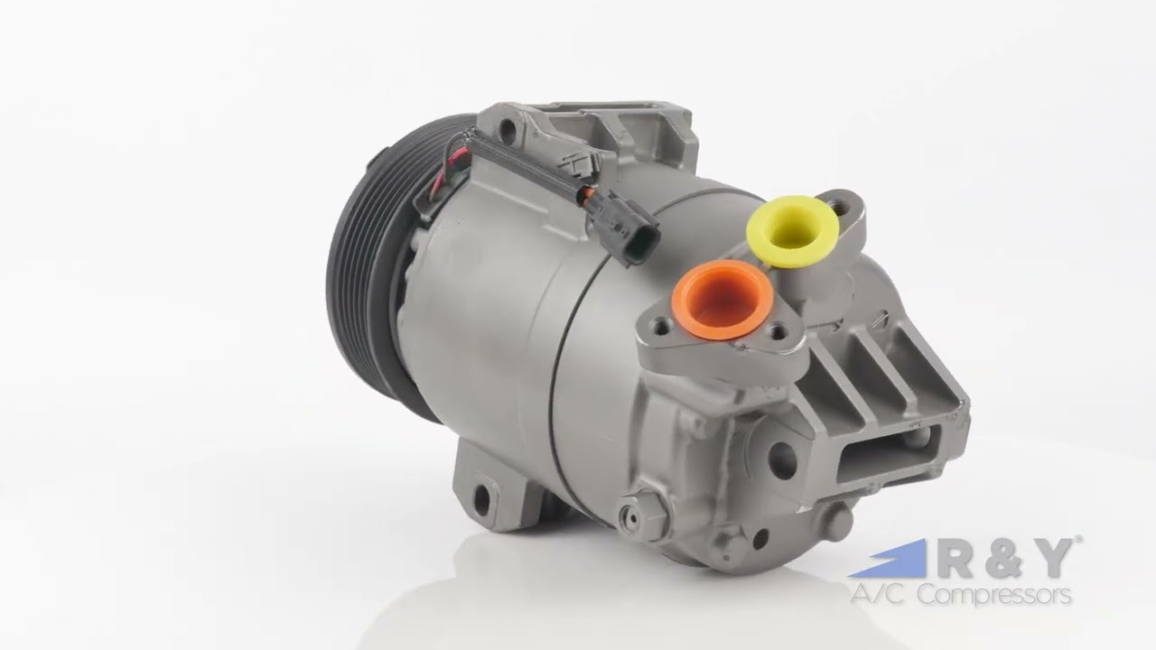 Nissan NV200 & Chevy City Express A/C Compressor &mdash; 360&deg; View | IG465